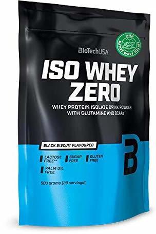 BIOTECH Iso Whey Zero Black Biscuit Pulver 500 g