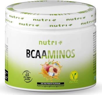Nutri + BCAAminos Instant Pfirsich-Eistee Pulver 300 g
