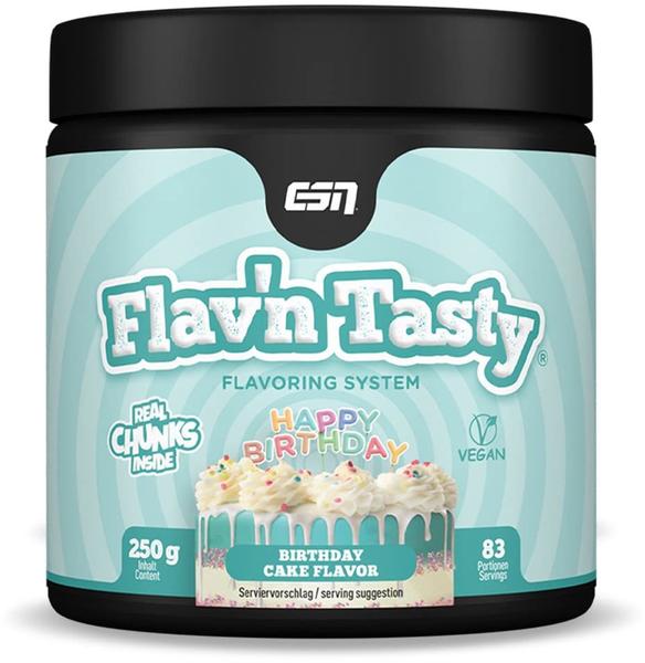 ESN Flavn Tasty, 250 g Dose, Birthday Cake