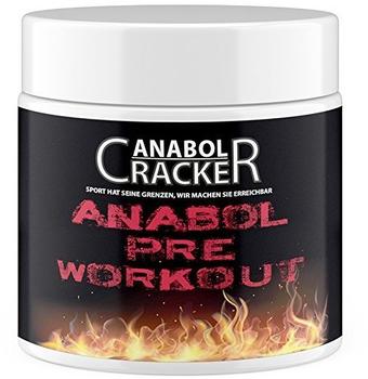 Anabol Cracker Anabol Pre-Workout, 100% Rein, Stärkster Booster, 300g Dose, Beta Alanin, L-Tyrosin, L-Arginin Alpha Ketoglutarat, Taurin, Citrullin Malat Pulver Muskelaufbau