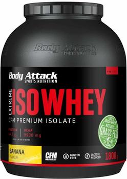 Body Attack Extreme ISO Whey Banane Pulver 1800 g