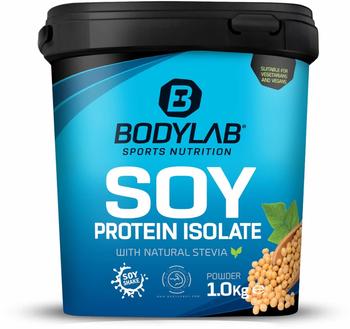 Bodylab24 Soja Protein Isolat - 1000g - Haselnuss