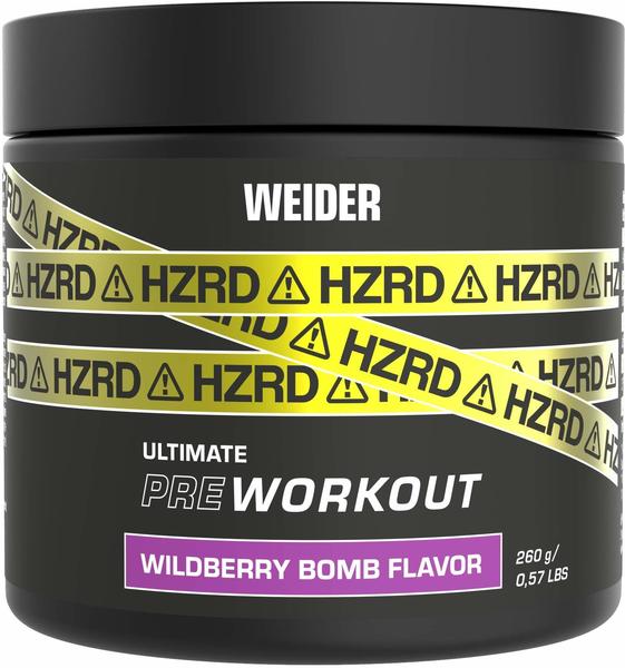 WEIDER HZRD Powder - 260g - Wildberry Bombe