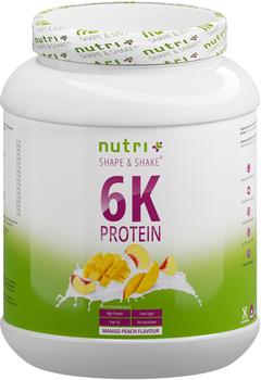 Nutri-Plus Vegan 6K Protein 1000g Mango-Peach