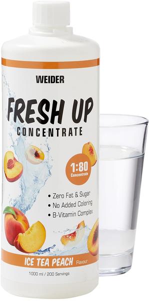 Weider Fresh Up Concentrate 1000ml Ice Tea Peach