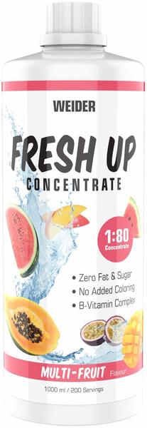 Weider Fresh Up Concentrate 1000ml Multifruit