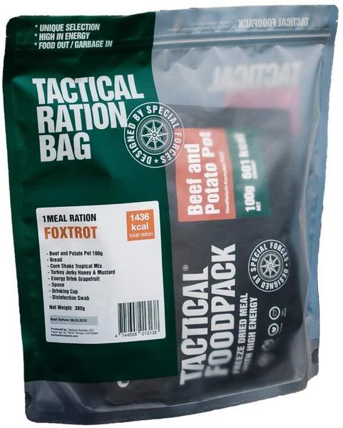 Tactical Foodpack 1 Meal Ration FOXTROT, (Redesign)