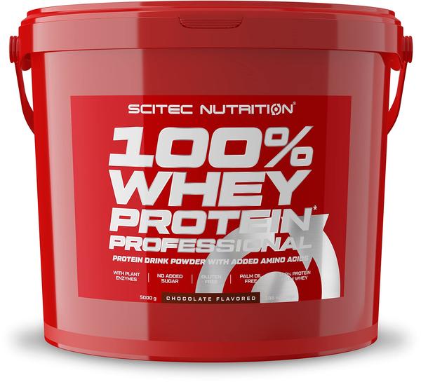 Scitec Nutrition 100% Whey Protein Professional Vanilla Pulver 5000 g