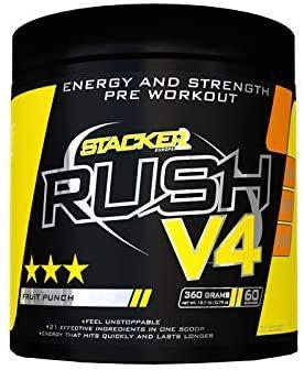 Stacker2 Rush V4 180 g Dose, Fruit Punch