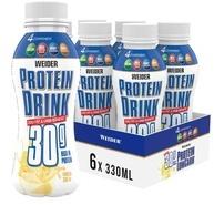 WEIDER Joe Weider Protein Low Carb RTD, 6 x 330 ml Flaschen, Vanille