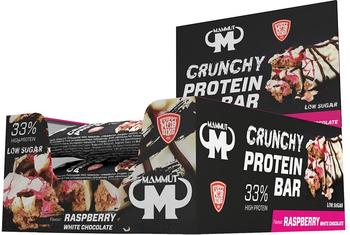 Mammut Crunchy Protein Bar - 12x45g - Raspberry White Chocolate