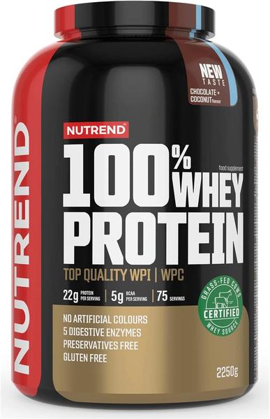 NUTREND 100% Whey Protein, Beutel, Schoko-Brownies