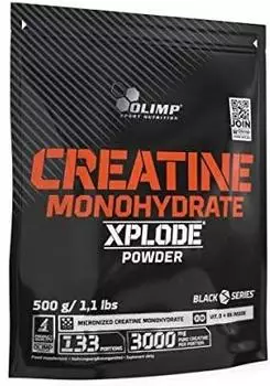 Olimp Creatine Monohydrate Xplode Powder (+ Natrium) 500g Zitrone