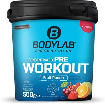 Bodylab Concentrated Pre Workout 500g Fruit Punch