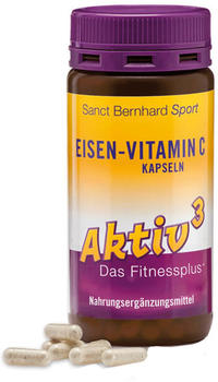 Aktiv3 Eisen-Vitamin-C-Kapseln 180 Stück