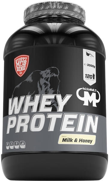 Mammut Whey Protein 3000 g Milk and Honey