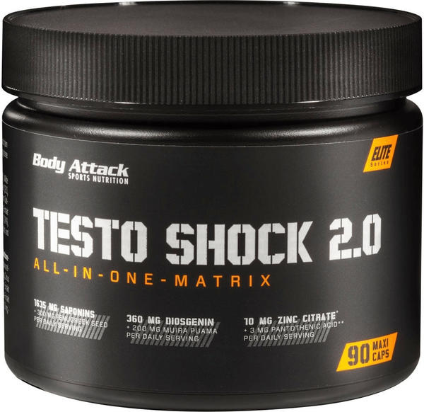 Body Attack Testo Shock 2.0 - 90 Maxi Caps