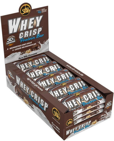 All Stars Whey-Crisp Bar 25 x 50 g Chocolate