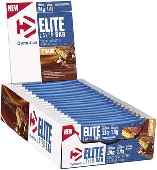 Dymatize Elite Layer Bar (18x60g) Choc Peanut Butter & Caramel