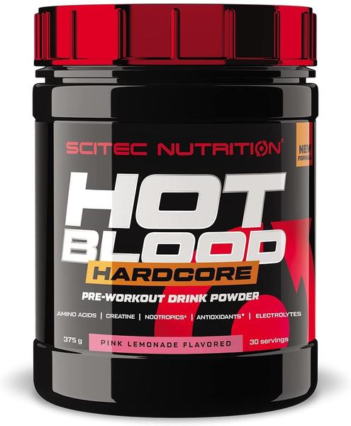 Scitec Nutrition Hot Blood Hardcore, - 375g - Pink Lemonade