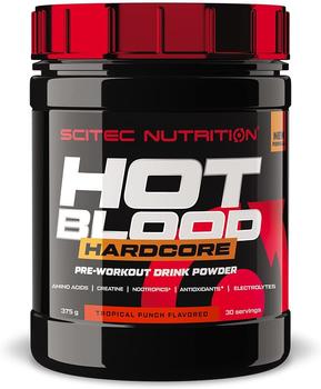 Scitec Nutrition Hot Blood Hardcore, 375 g, Tropical punch