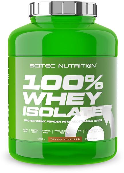 Scitec Nutrition 100% Whey Isolate - 2000g - Toffee