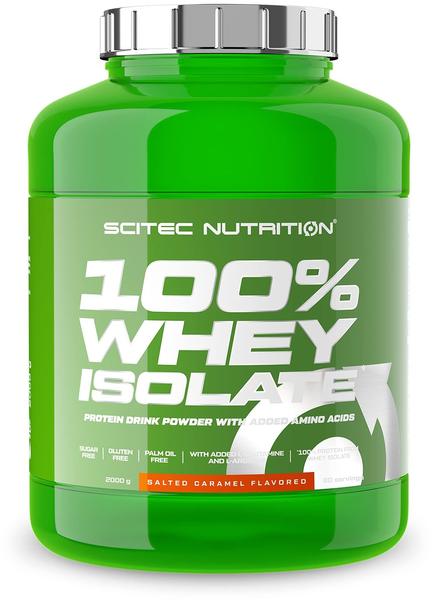 Scitec Nutrition 100% Whey Isolate - 2000g - Salted Caramel