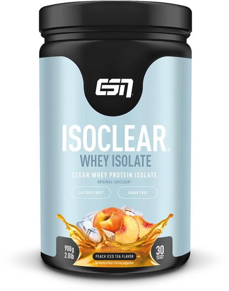 ESN Isoclear Whey Isolate, Peach Iced Tea, 908g, Clear Whey