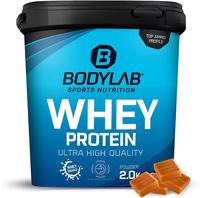Bodylab24 Whey Protein - 2000g - Toffee, Grundpreis: &euro; 35,45 / kg