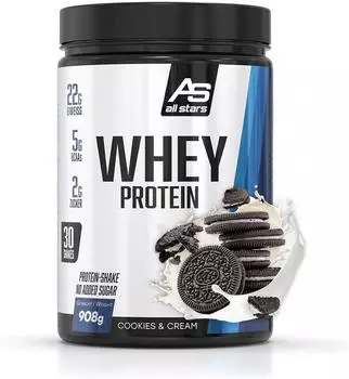 All Stars Whey Protein, Cookies & Cream,