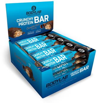 Bodylab24 Crunchy Protein Bar - 12x64g - Chocolate & Nuts