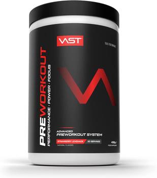 Vast Preworkout - High Performance Pre Workout - 480g - Strawberry Lemonade