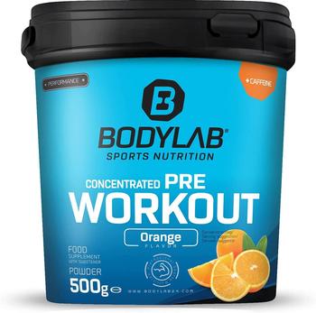 Bodylab Concentrated Pre Workout 500g Orange