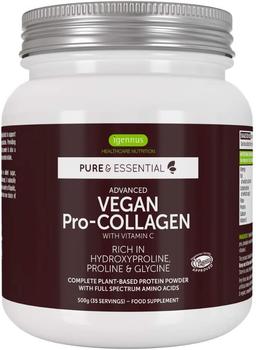 Igennus Healthcare Nutrition Pure & Essential Veganes Collagen Pulver mit Vitamin C. Pflanzliches Proteinpulver mit BCAA, 80% Eiweiß, ohne Zusätze, 500g