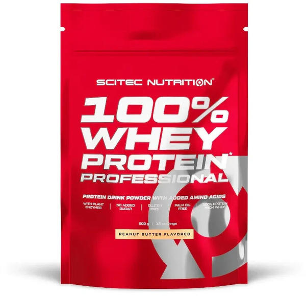 Scitec Nutrition 100% Whey Protein Professional Redesign 500g Peanut Butter