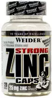 Weider Zinc Strong Caps (120 Kapseln), Grundpreis: &euro; 152,86 / kg