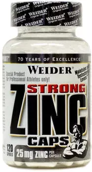 Weider Strong Zinc 120 Kapseln
