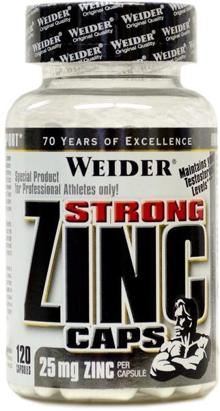 Weider Strong Zinc 120 Kapseln