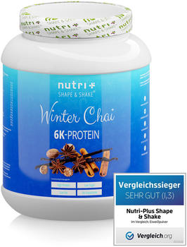 Nutri-Plus Vegan 6K Protein 1000g Winter Chai