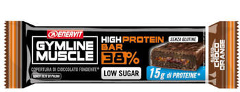Enervit Gymline Muscle High Protein Bar 38% orange chocolate 40 g
