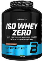 Iso Whey Zero - 908g Dose (Biotech USA) (Geschmack: Black Biscuit), Grundpreis: