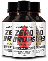 Zero Drops Flavouring - 50ml Flasche (Biotech USA) (Geschmack: Caramel), Grundpreis: