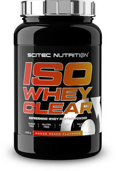 Scitec Nutrition Iso Whey Clear Mango Pfirsich 1025g