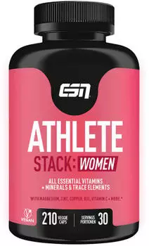 ESN Athlete Stack Women 210 Kapseln