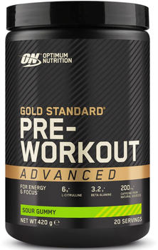Optimum Nutrition Gold Standard Pre-Workout Advanced sour gummy 420g