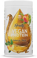 PEAK Fruity Vegan Protein - 400g - Geschmack White Tea Peach I 20 Portionen I Clear