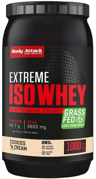 Body Attack Extreme Iso Whey 1000g Cookies & Cream