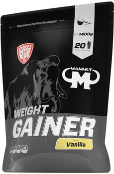 Mammut Best Body Weight Gainer Crash 5000 1400g Vanilla