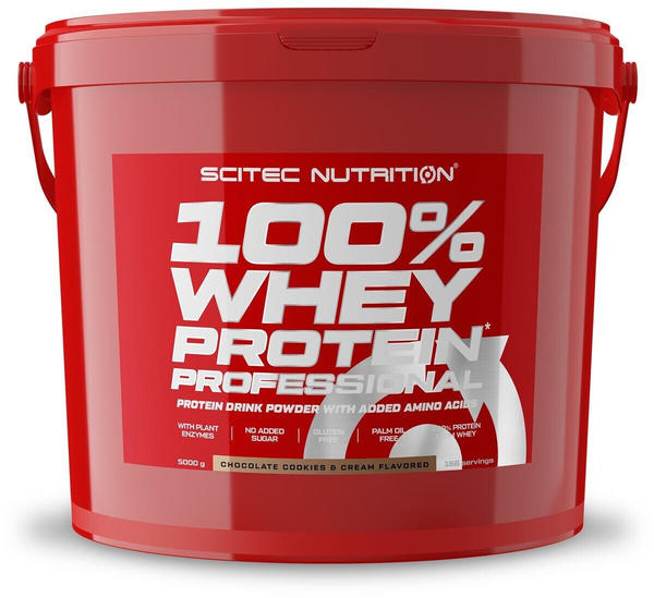 Scitec Nutrition 100% Whey Protein Professional Redesign 5000g Cookies & Cream