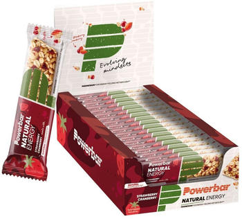 PowerBar Natural Energy Cereal Bar 18x40g Strawberry Cranberry
